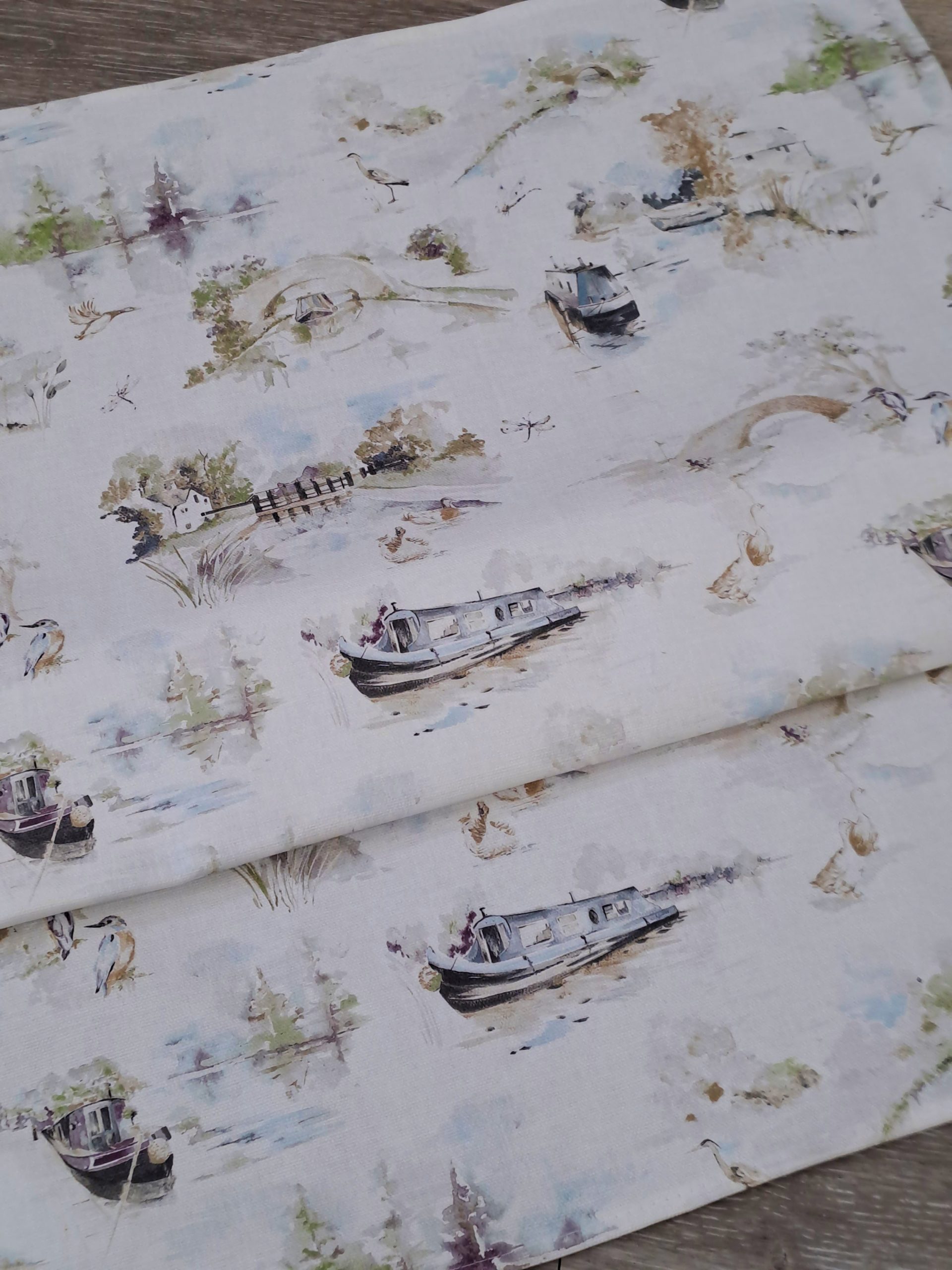 Spring Canal Scene Tea Towel - Image 5