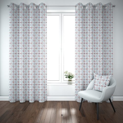 Nautical Blue Suzani Sea Urchins